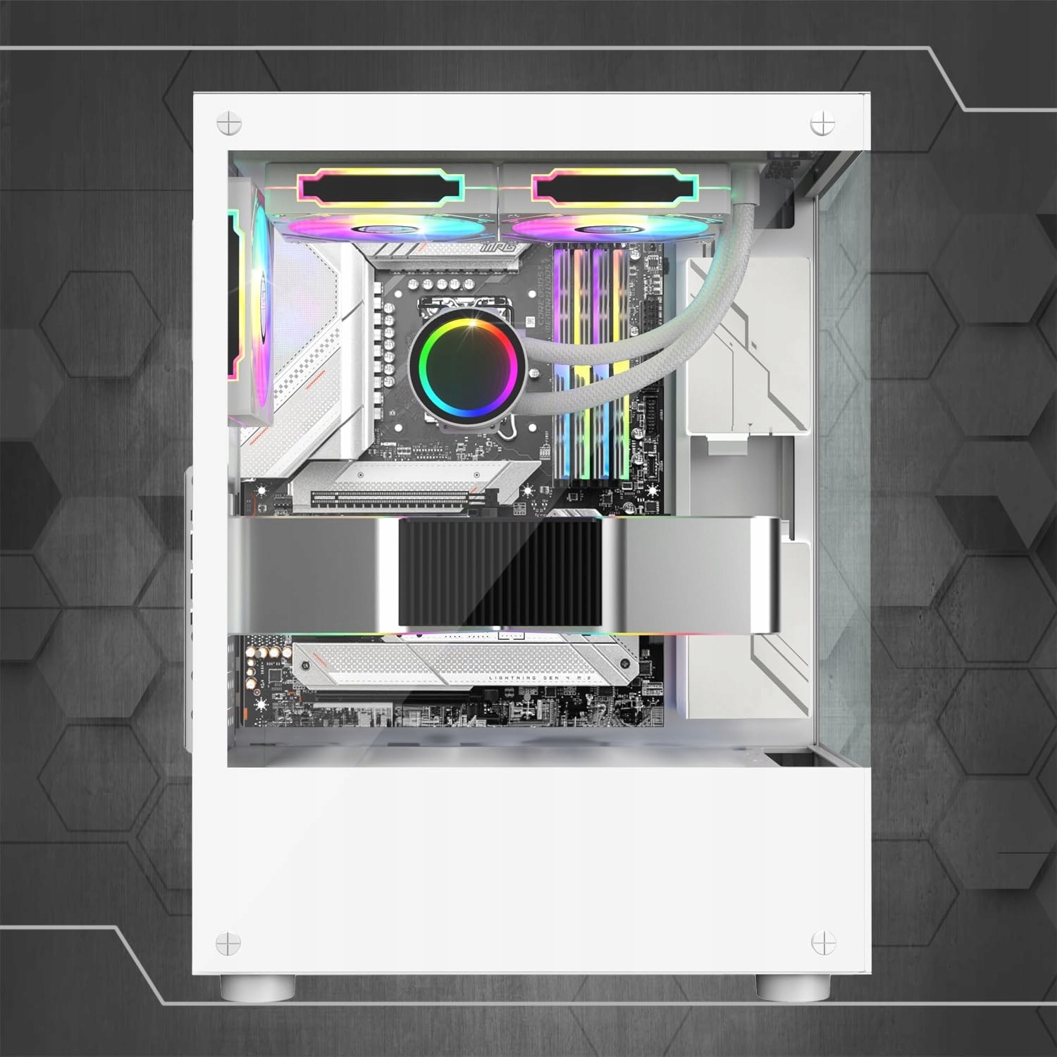 EMPIRE GAMING skříň Maximální počet ventilátorů 3