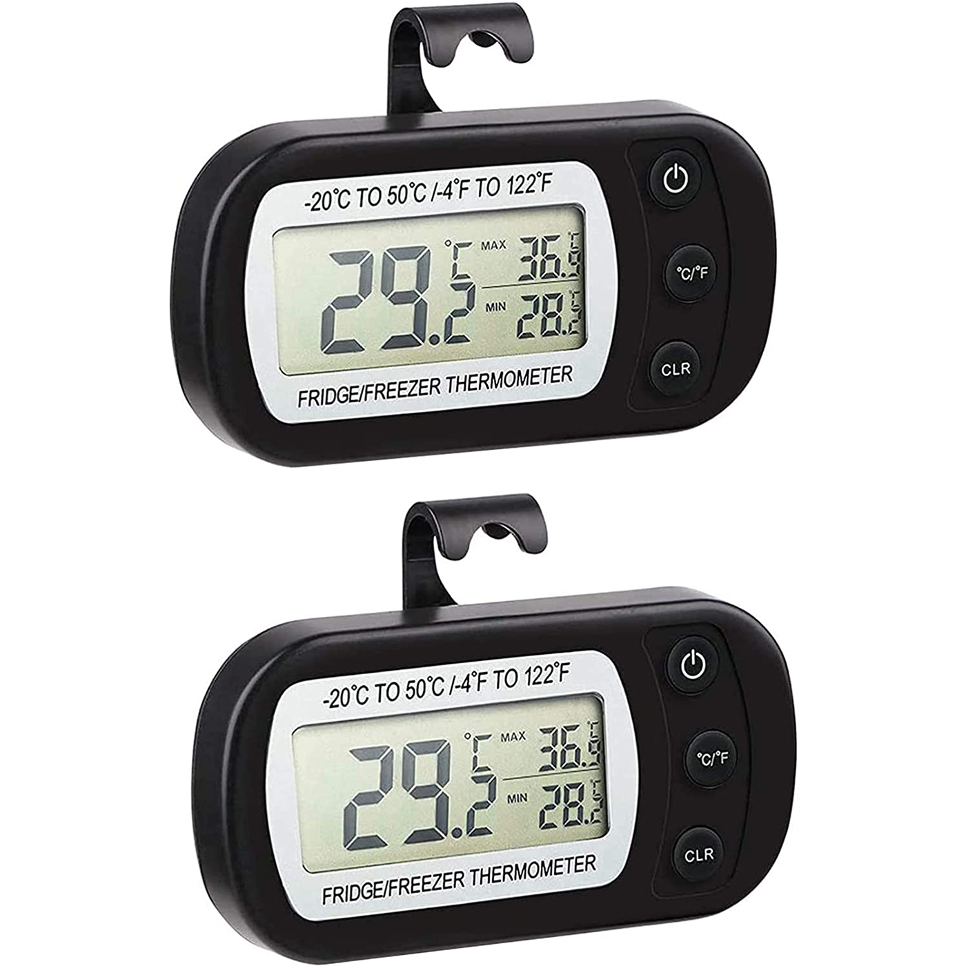 

Cyfrowy Termometr Do Lodówki Z Magnesem LCD 2szt