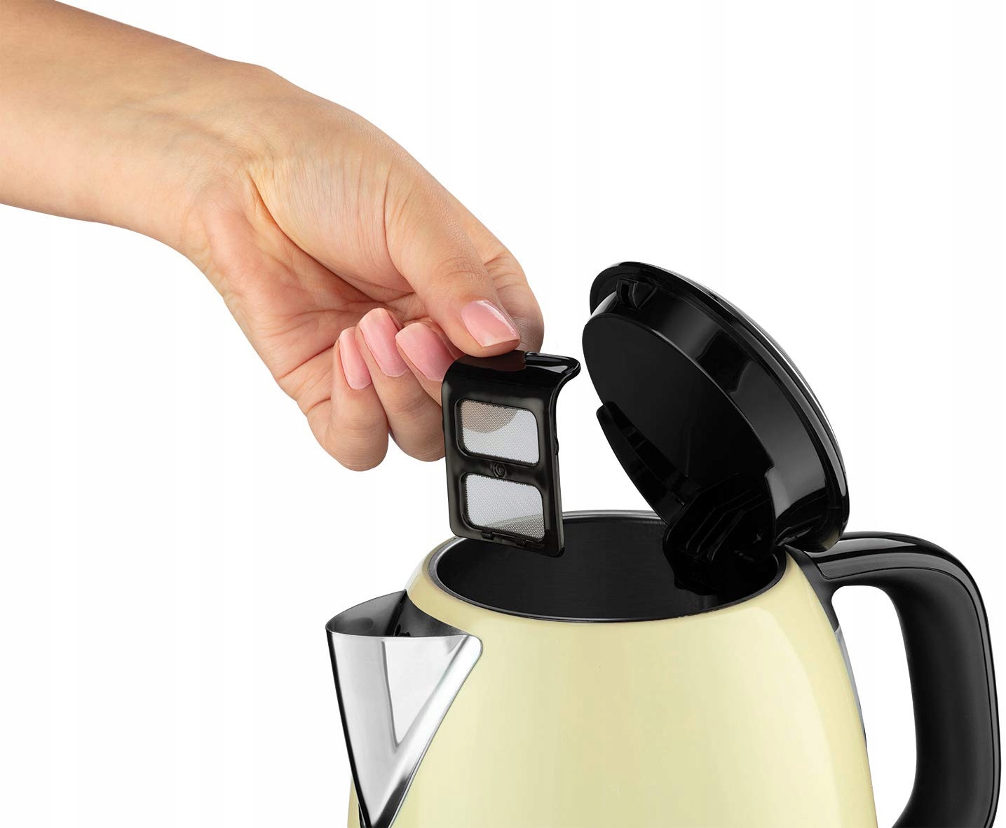 RUSSELL HOBBS Czajnik Elektryczny 1L 2400W Szybkie Gotowanie Filtr Wapnia — miniatura 4