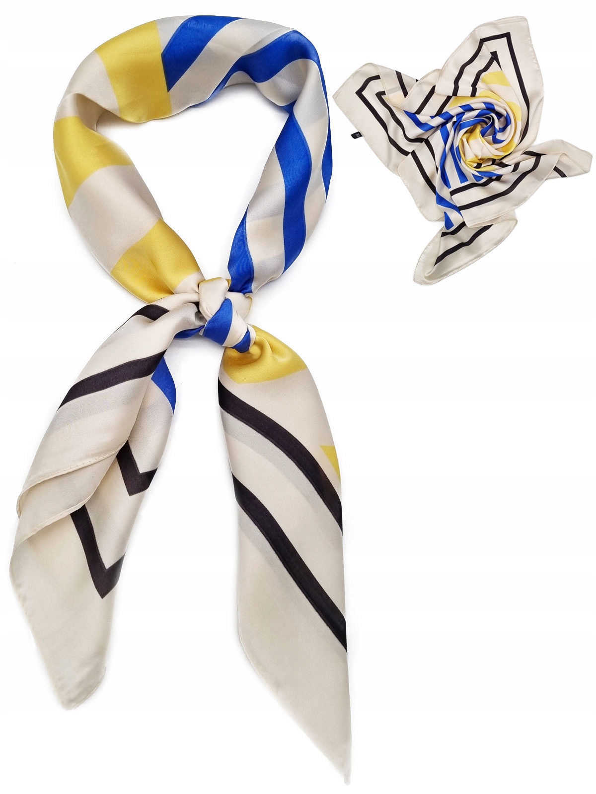 

Apaszka damska chusta szal szalik niebieski