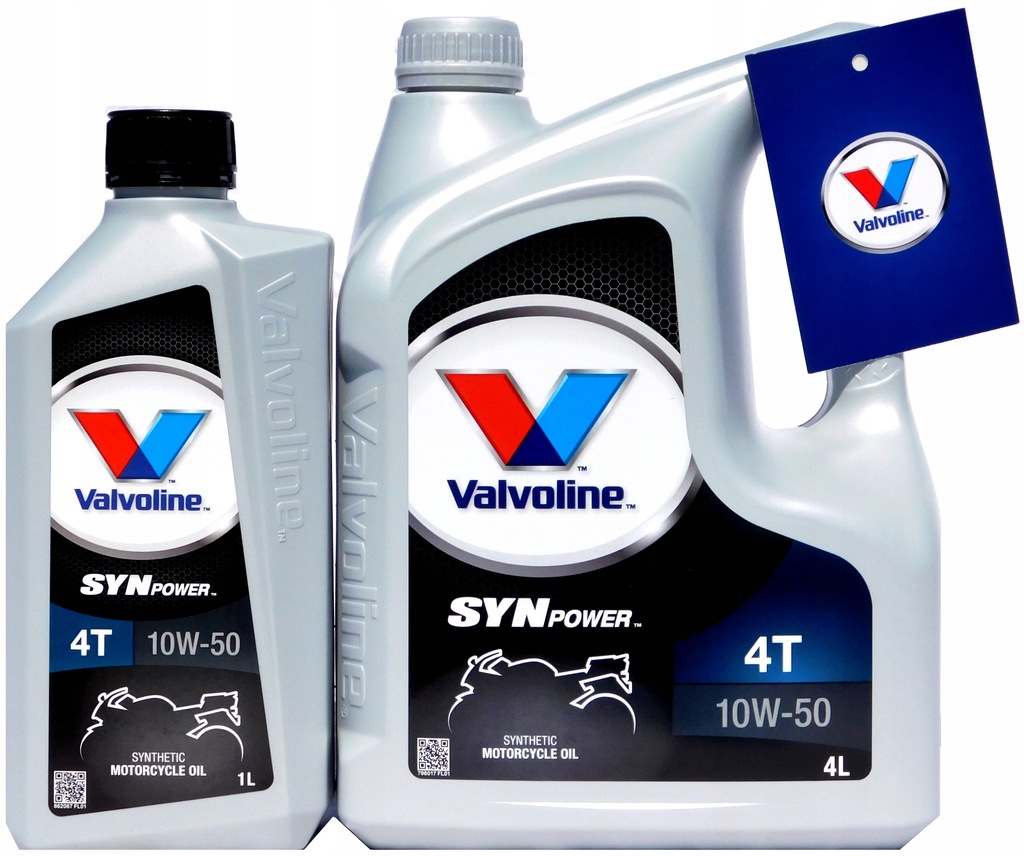Valvoline SynPower 4T 10W50 5L Motocyklowy Api Sn Jaso MA-2