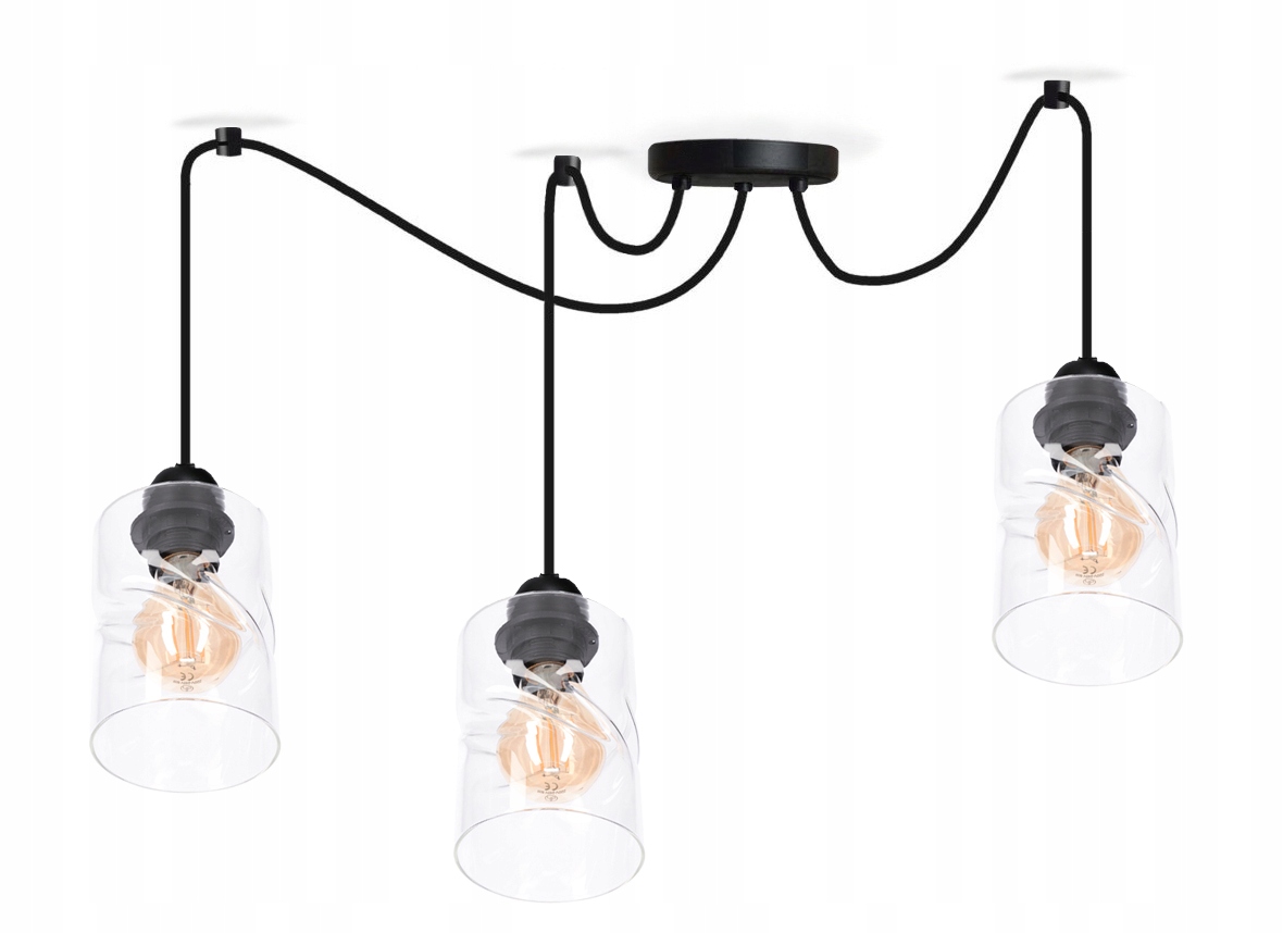 Závěsné stropní svítidlo lustr Pajak Loft, stropní svítidla do obývacího pokoje, stínidla