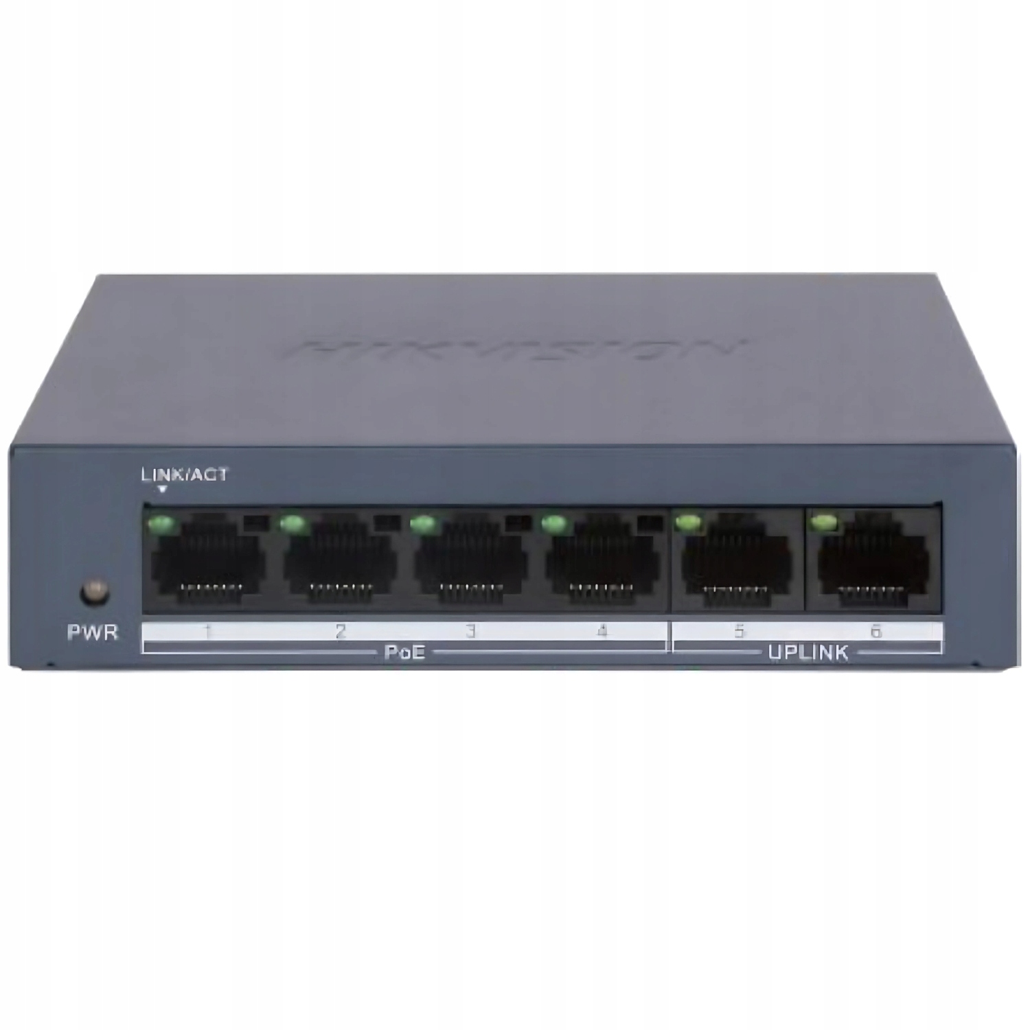 Switch PoE x4 Hikvision Zasilanie Do Kamer Ip DS-XS0106-P 6 Portów Lan RJ45