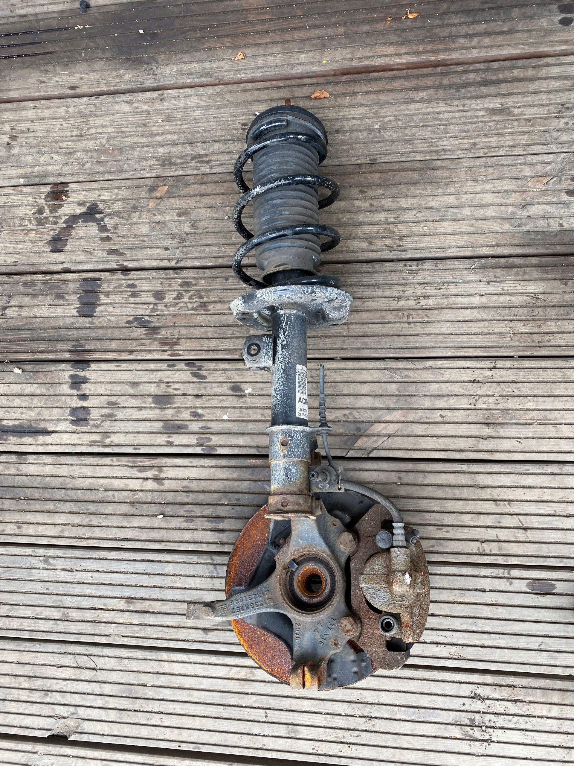 CORSA E 1.2 16V McPherson left front swing