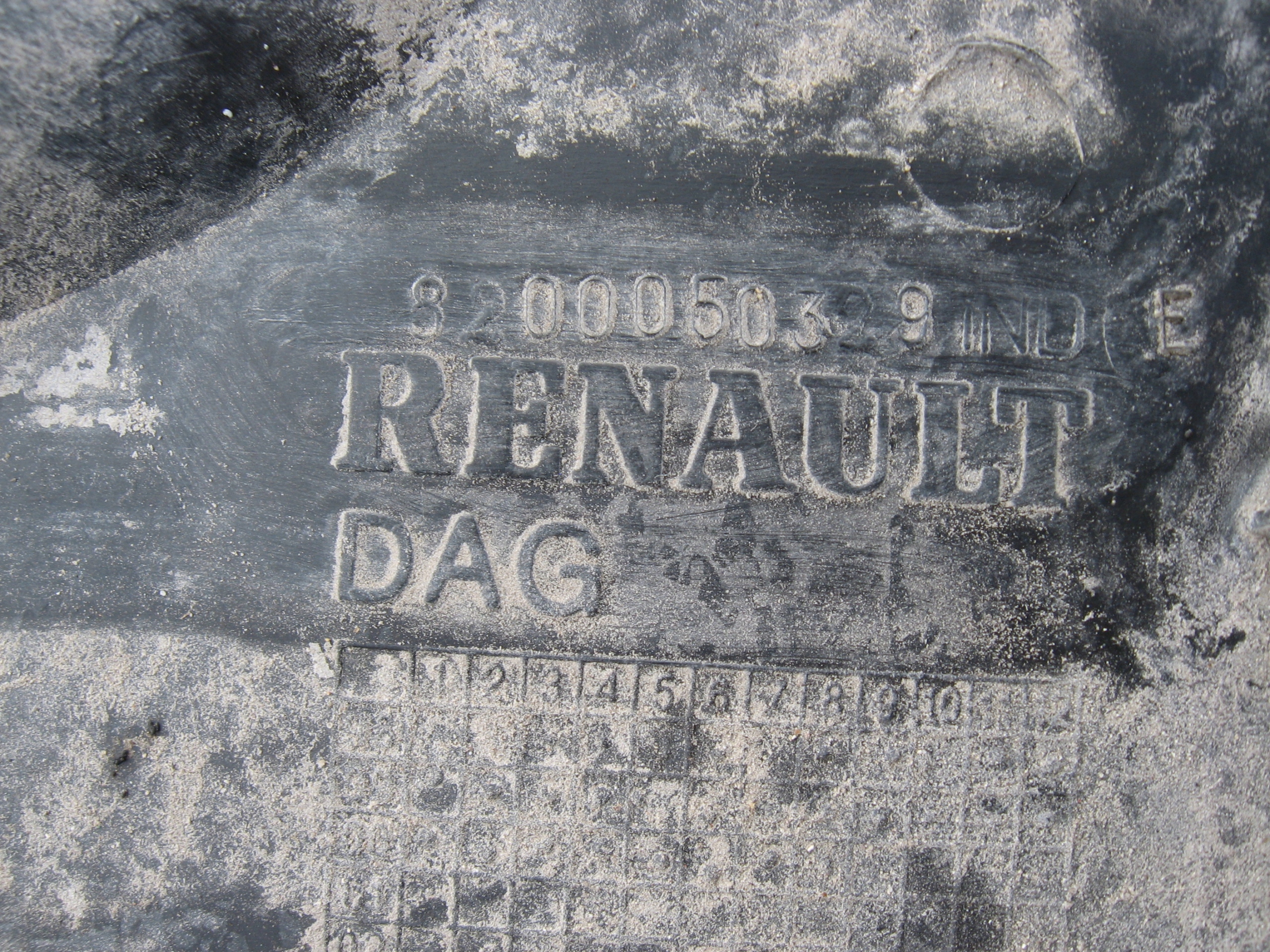 PODSZYBIE RENAULT SCENIC I 8200050329 Producent części Renault OE