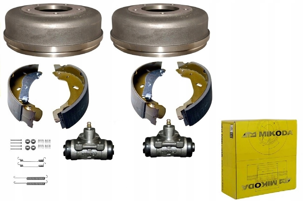 Bubny čelisti válce Ford Transit 2000-2006 zadní pohon Rwd 280 mm