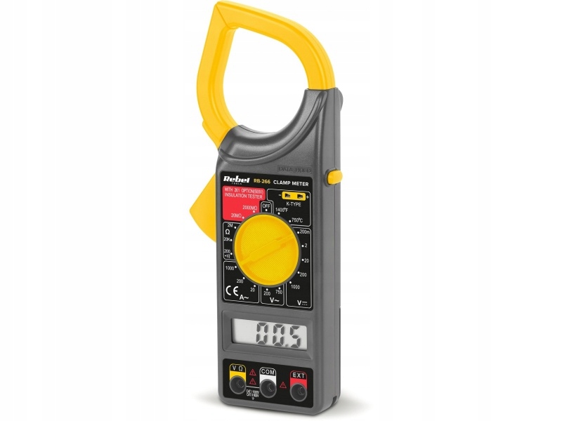 Multimetr cęgowy Rebel RB-266