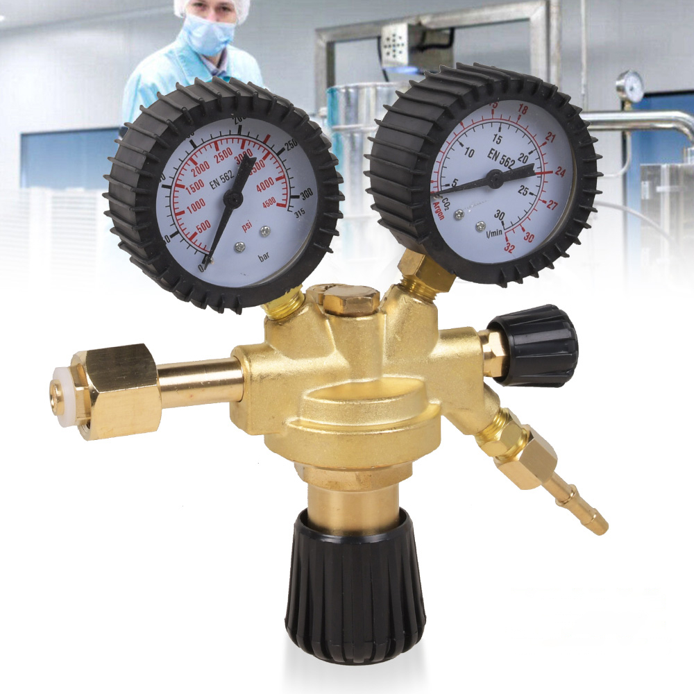 Tlakový Reduktor Každých 2 0-315 Barů Argonové Láhve, Dva Manometry