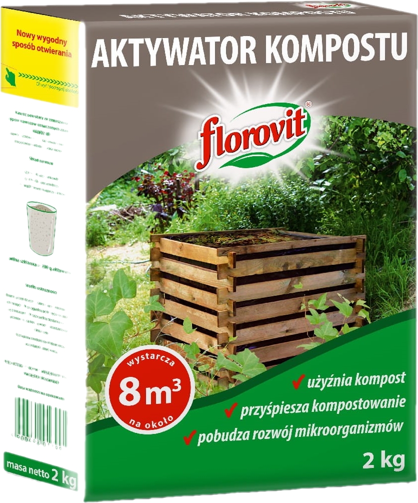 

Florovit aktywator kompostu karton 2kg