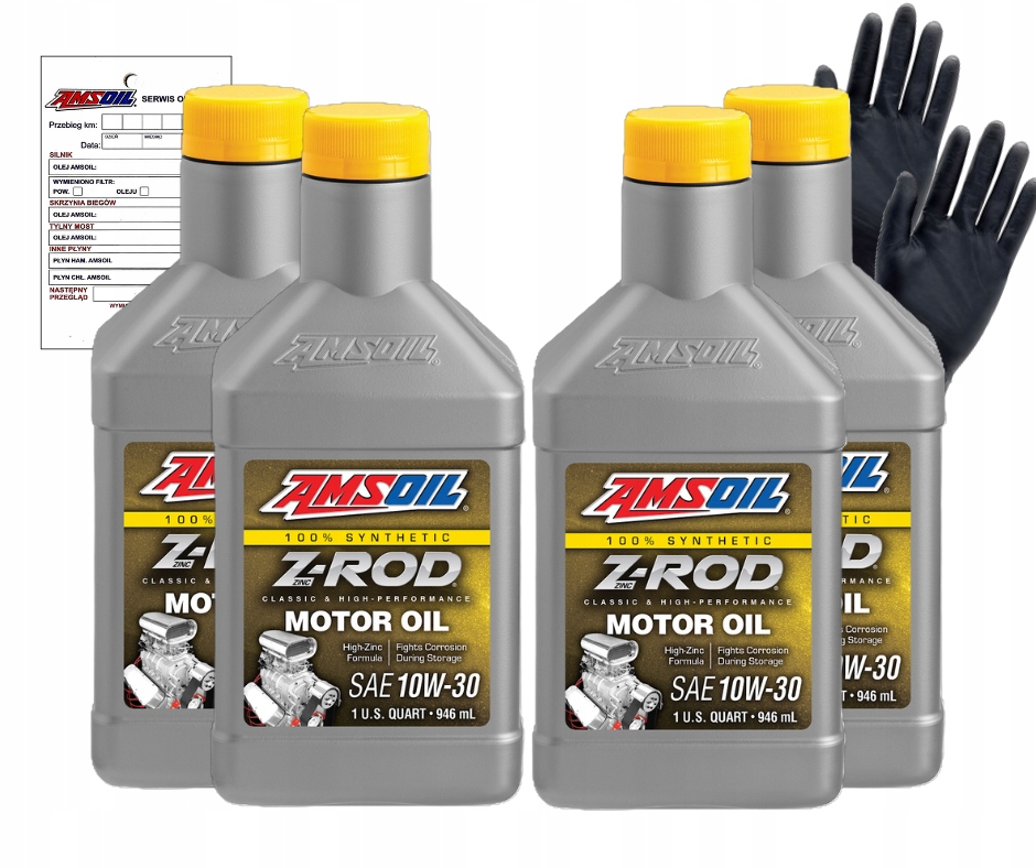 Motorový olej Amsoil Zrod 10W30 0,946 l, sada 4 ks
