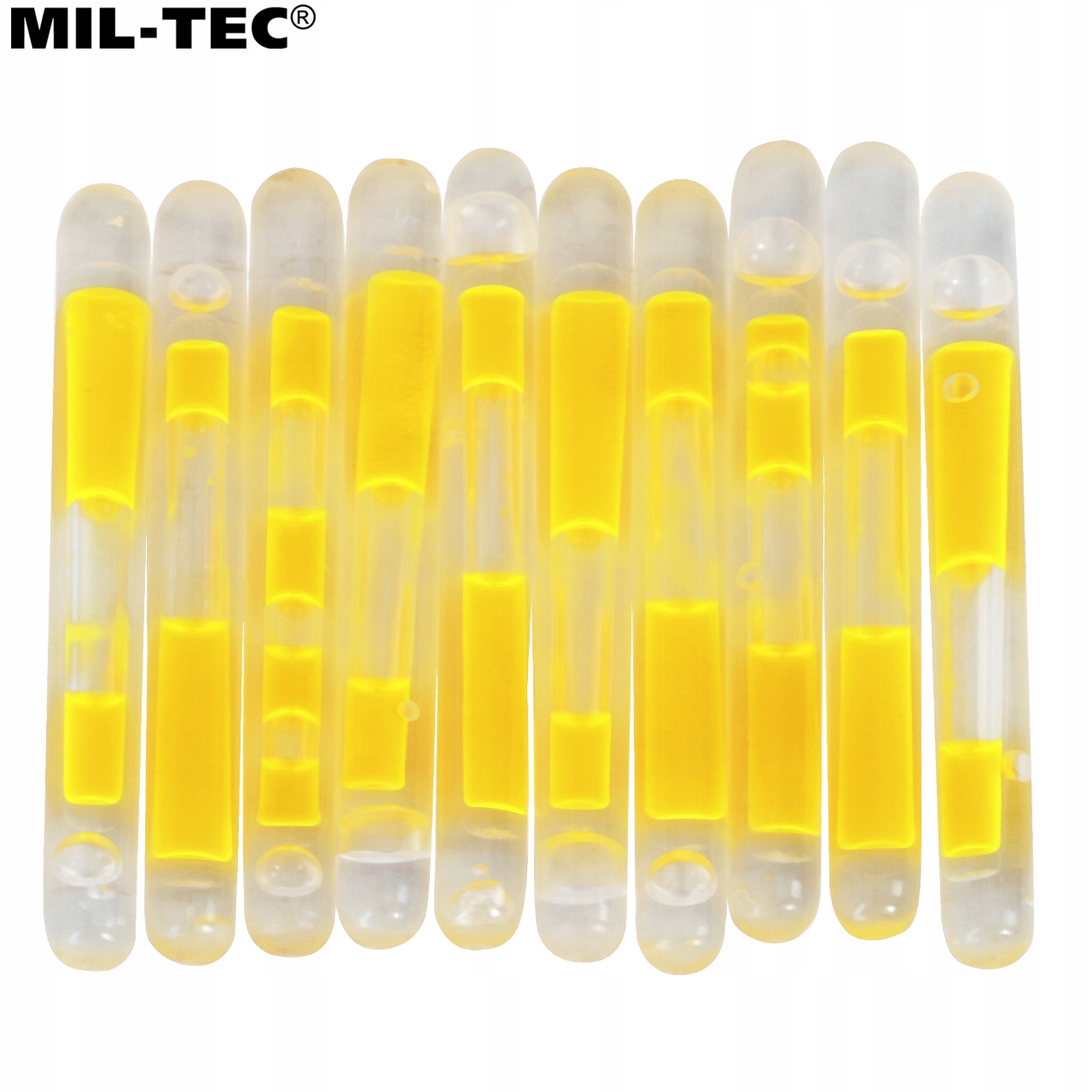 Światło chemiczne Oświetlenie Mil-Tec Lightstick Mini 10szt. - Żółte Marka Mil-Tec
