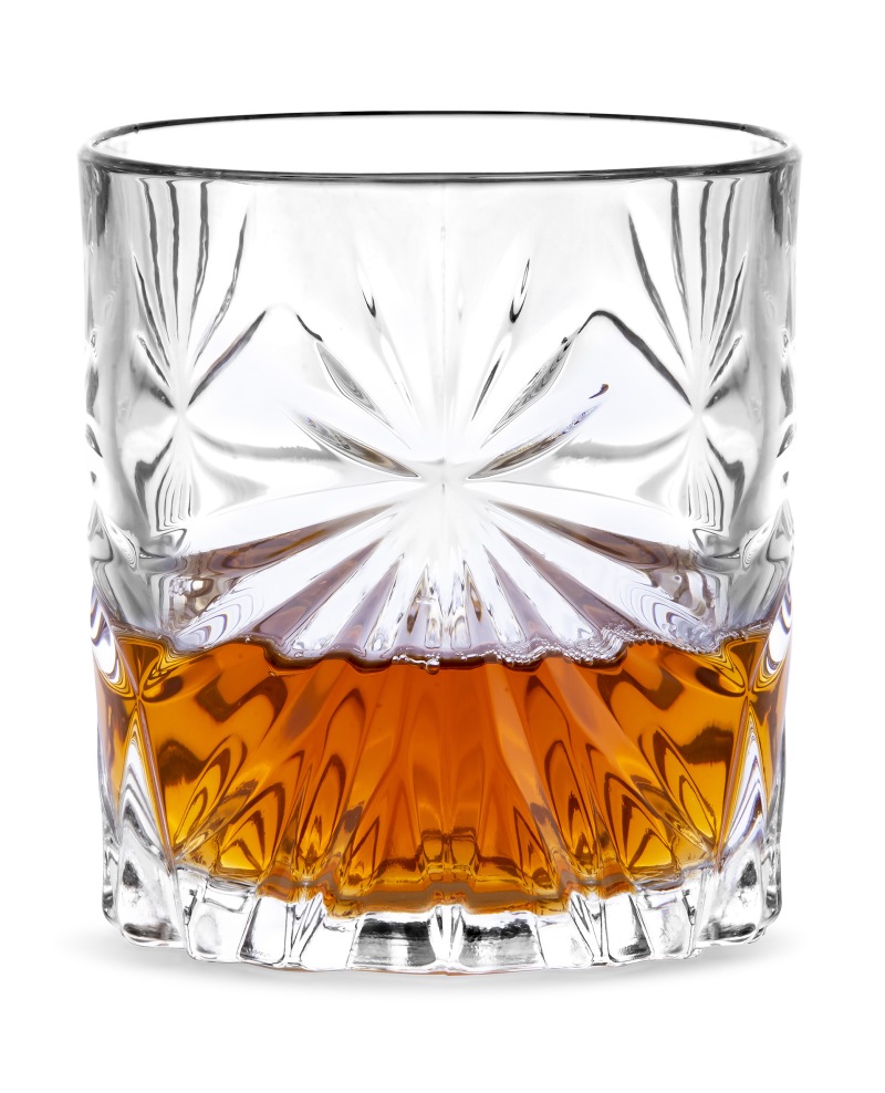 BOHEMIA PRESTIGE FIORE SZKLANKI 320ML KPL 6 SZT DO WHISKY