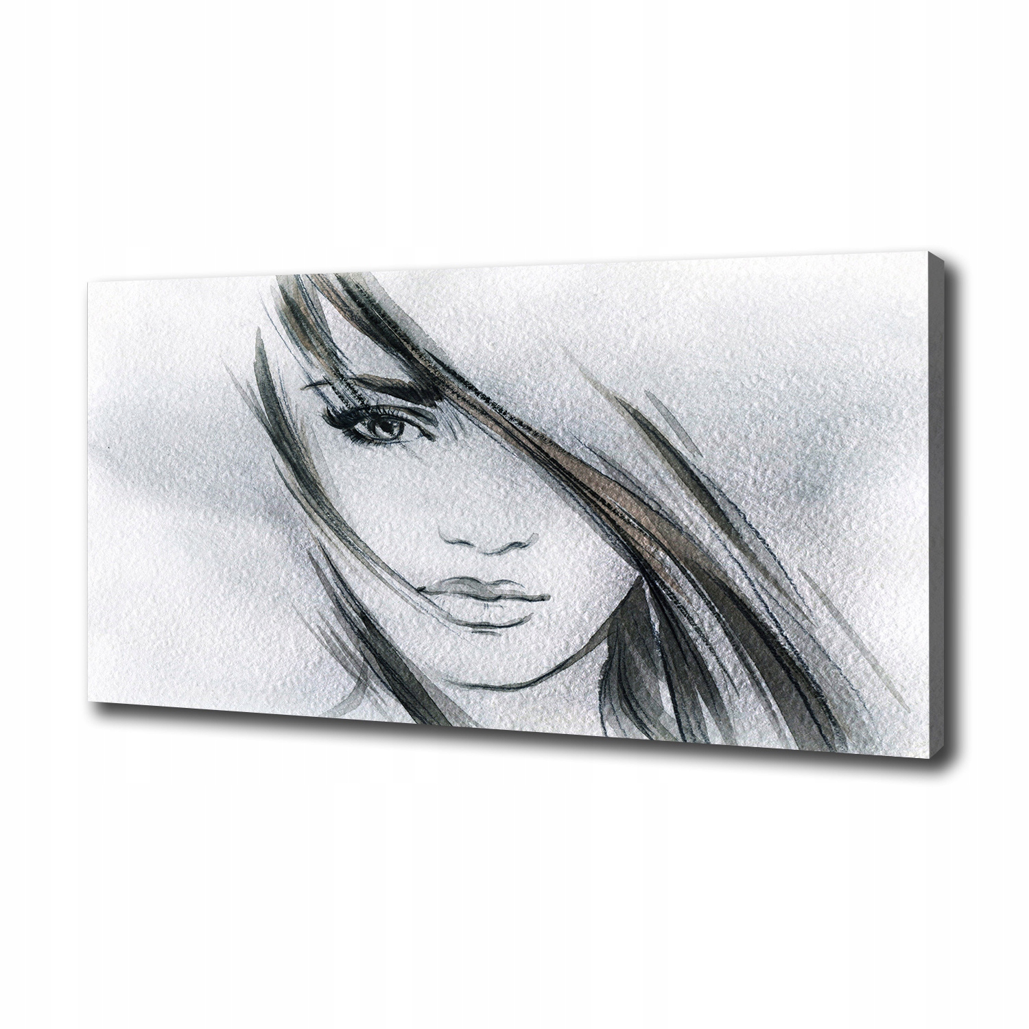 

Foto obraz na płótnie Portret kobiety 100x50 cm