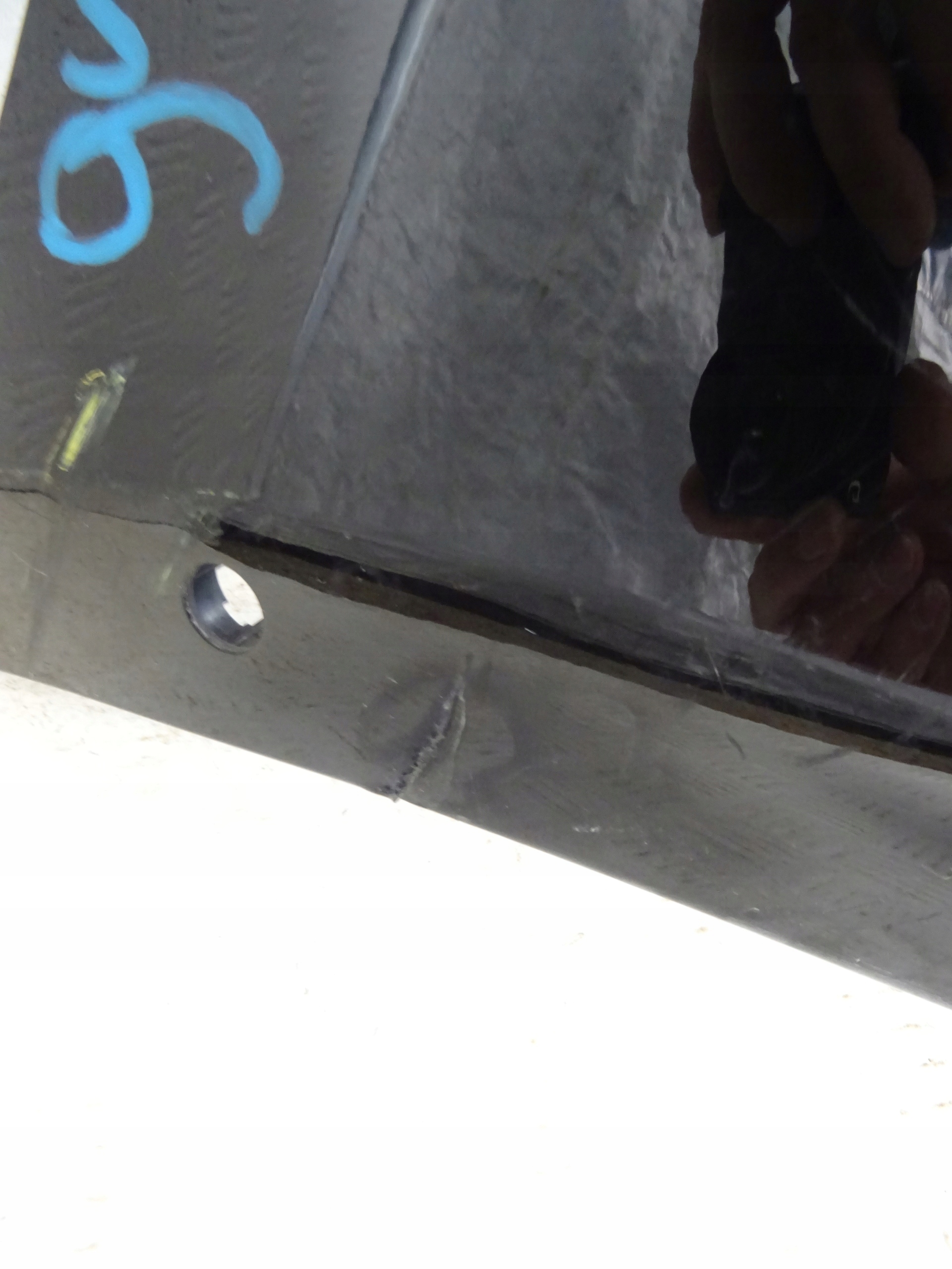 Tesla Model 3 bumper rear part rear