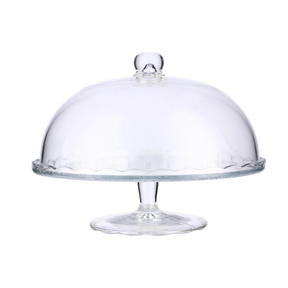 

Patera stała Ciasto szklana stojak na tort 29 cm