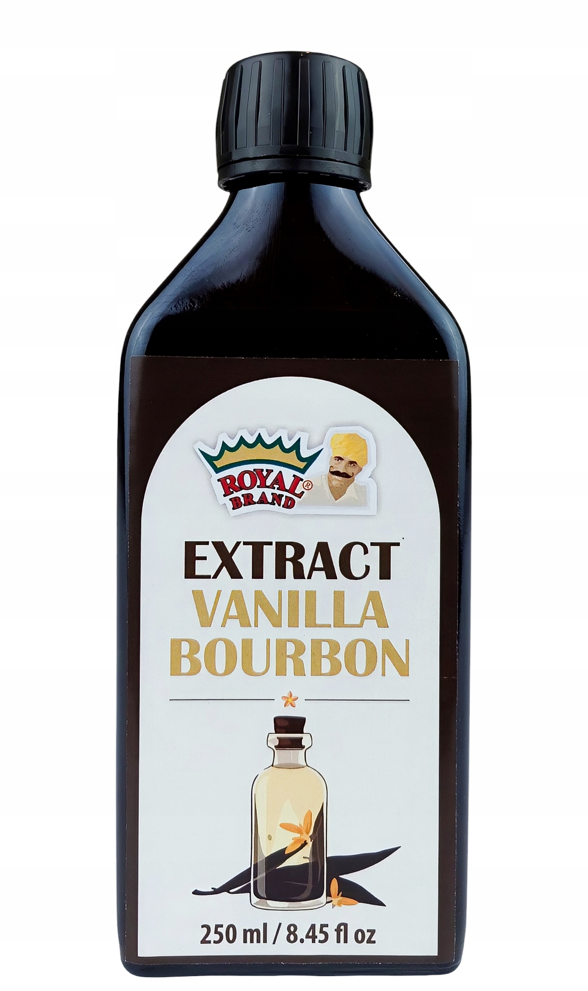 Přírodní vanilkový extrakt Vanilka třída 1 v skleněné lahvičce 250 ml