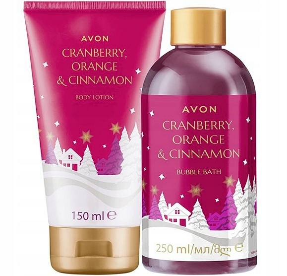 

Avon Świąteczny zestaw Żurawina i Pomarańcza
