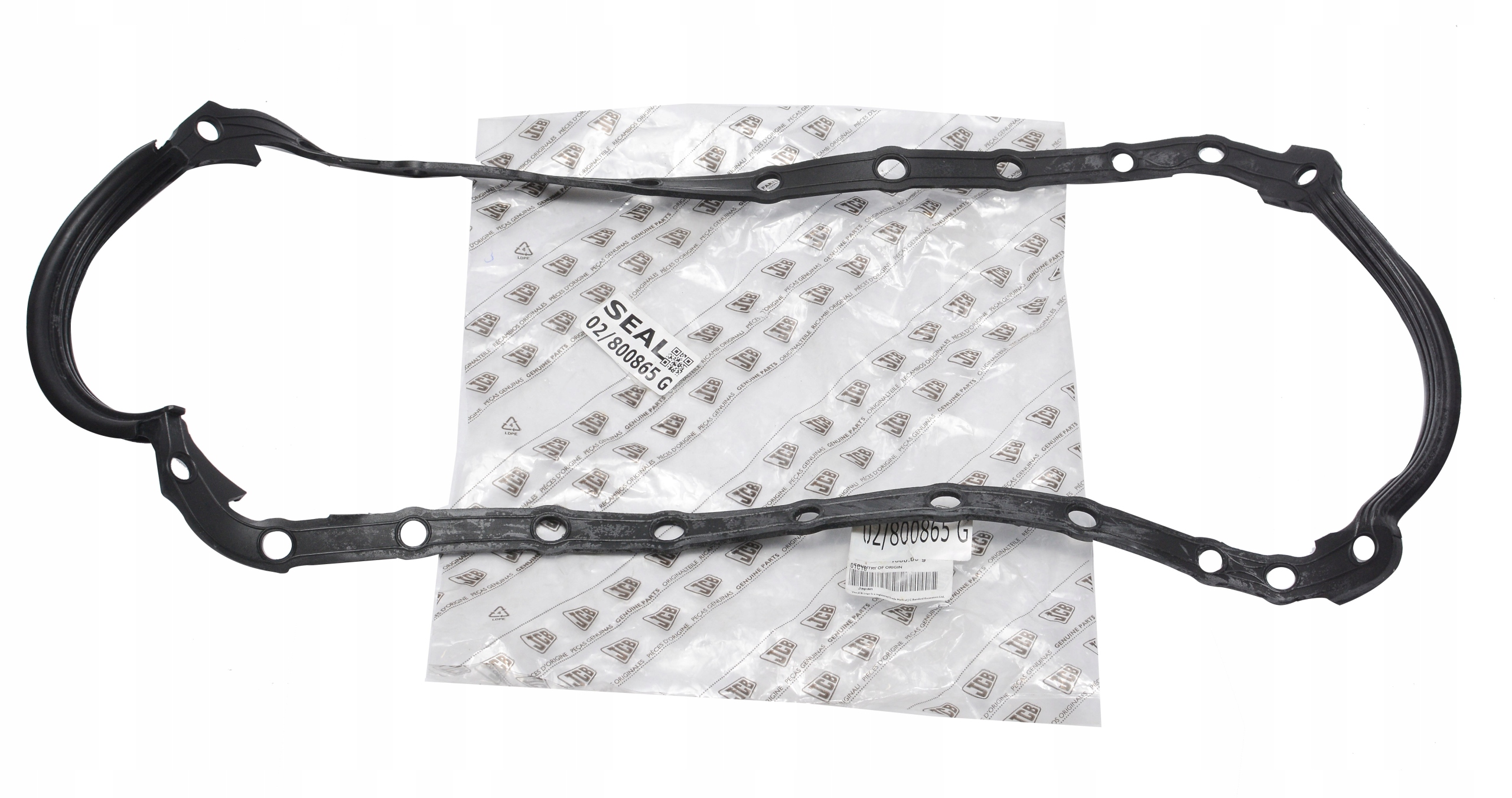 02/800865 - ПРОКЛАДКА МАСЛЯНОГО ПІДДОНУ JCB 8080 8060 ОРИГІНАЛ