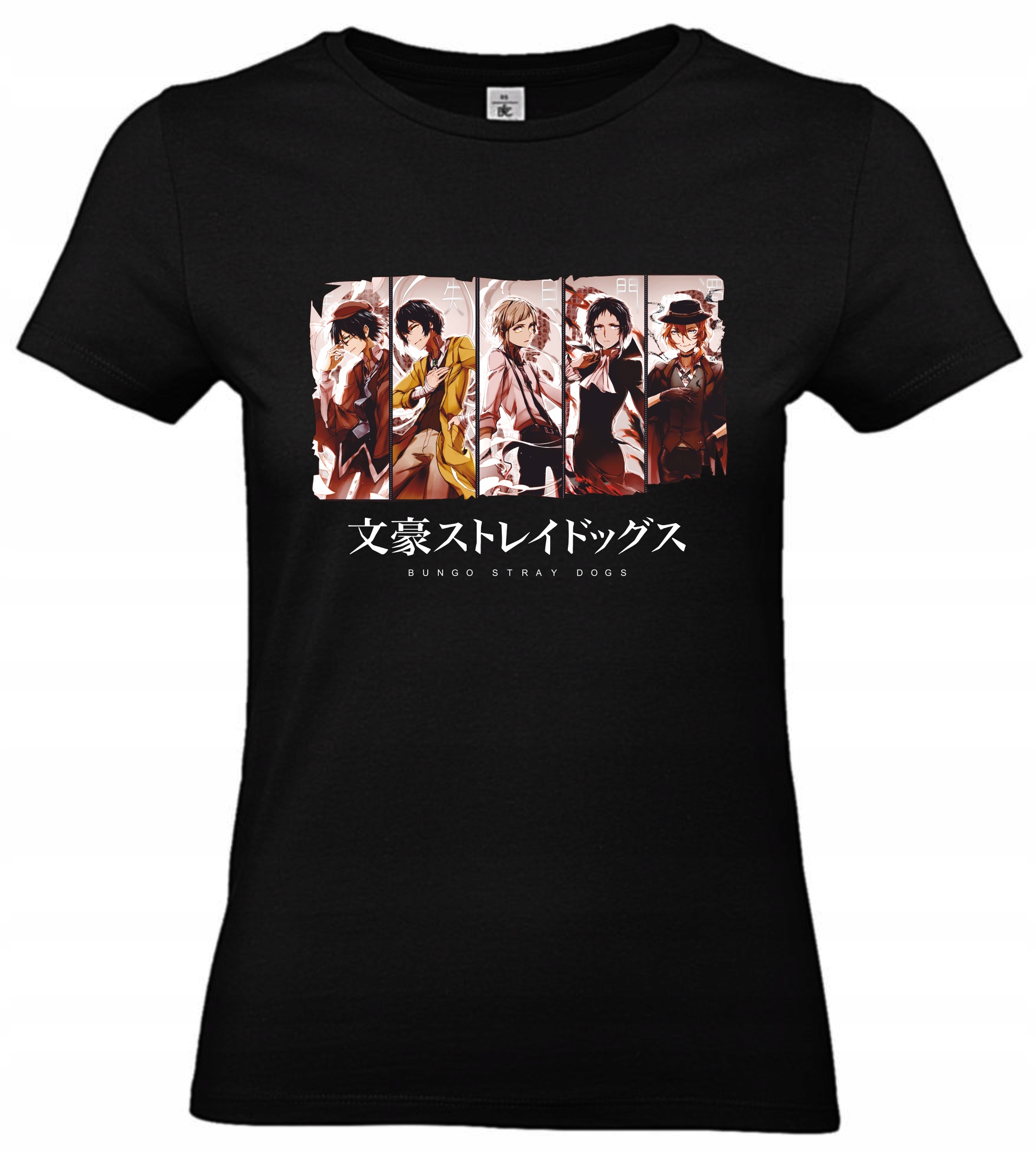 

Bungou Stray Dogs Anime Koszulka r. M BS01 Tw