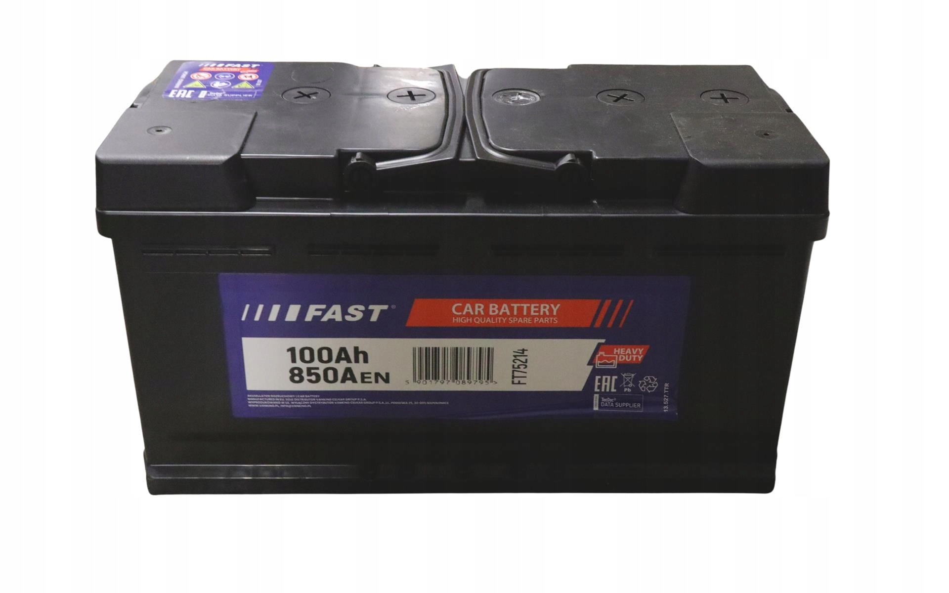 Batéria 100AH 850A 353X175X190 P+