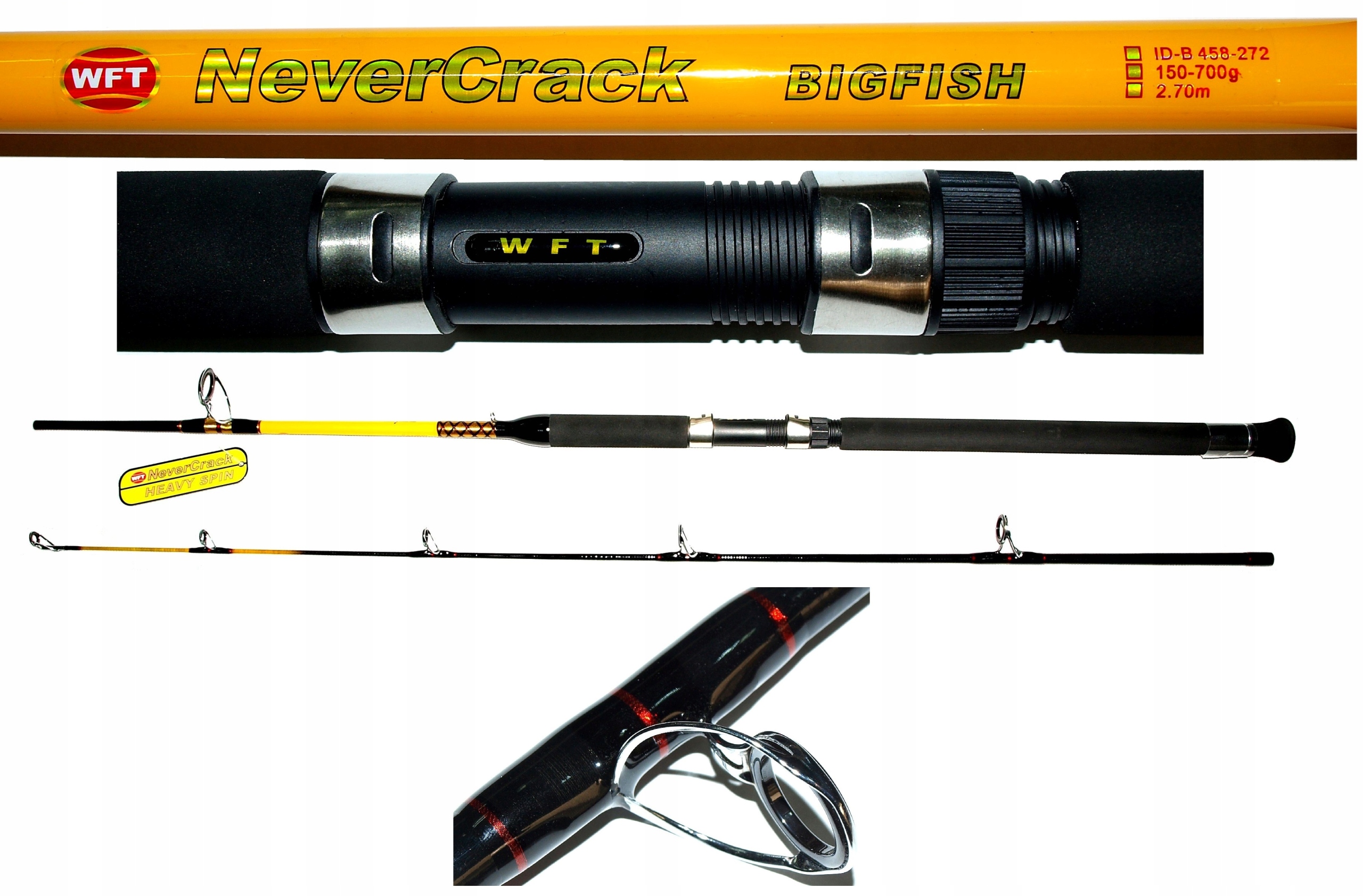 Never Crack Wft 150-700g wędka sum, dorsz, 3,0m