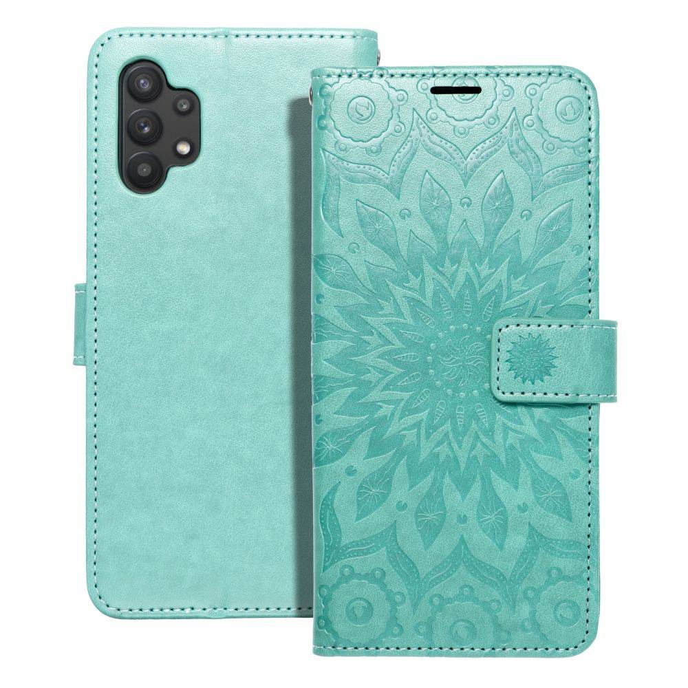 Etui Mezzo Book Do Samsung A32 Lte 4G Mandala Zielony