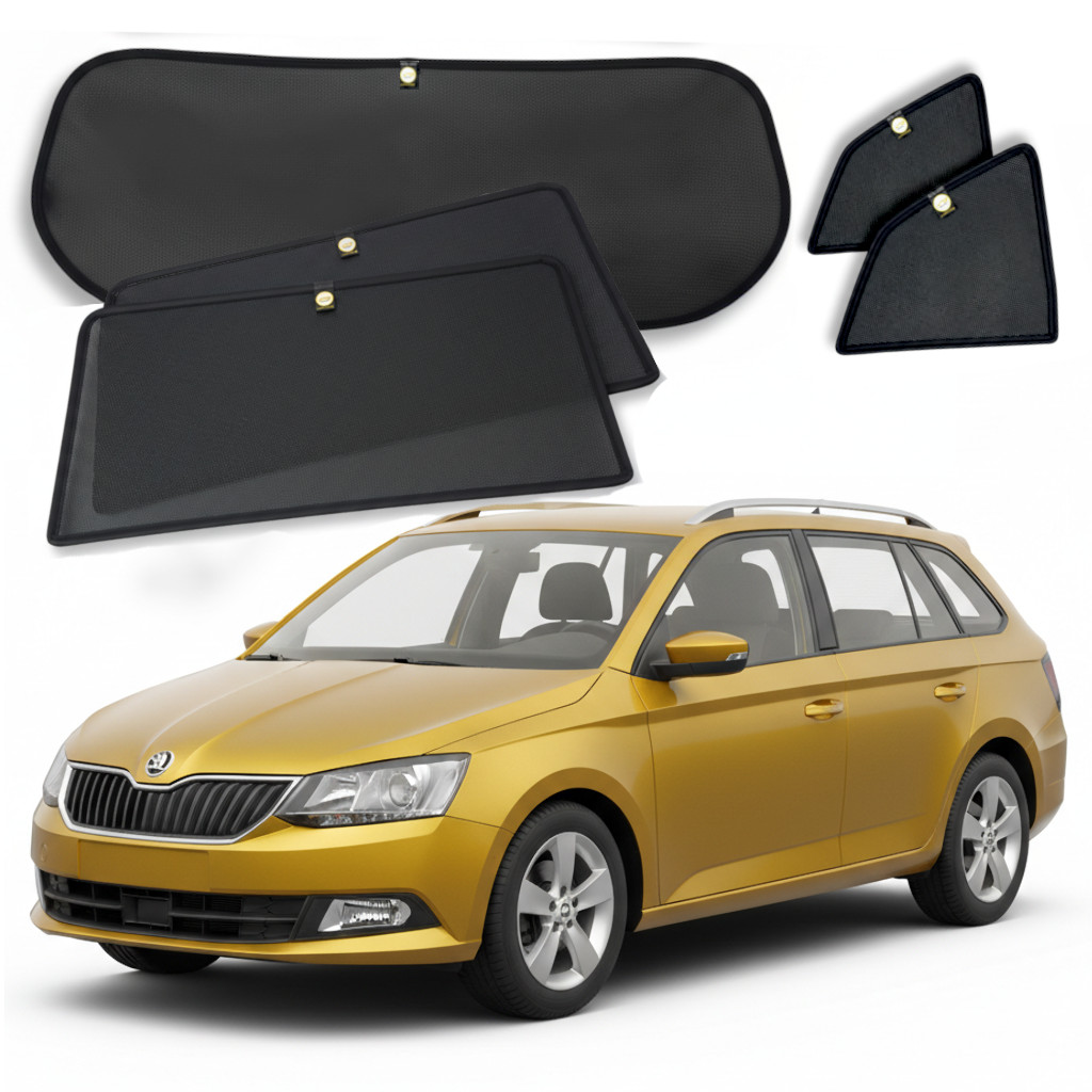 Kryty na slnečné sklá do auta Škoda Fabia III 3 kombi