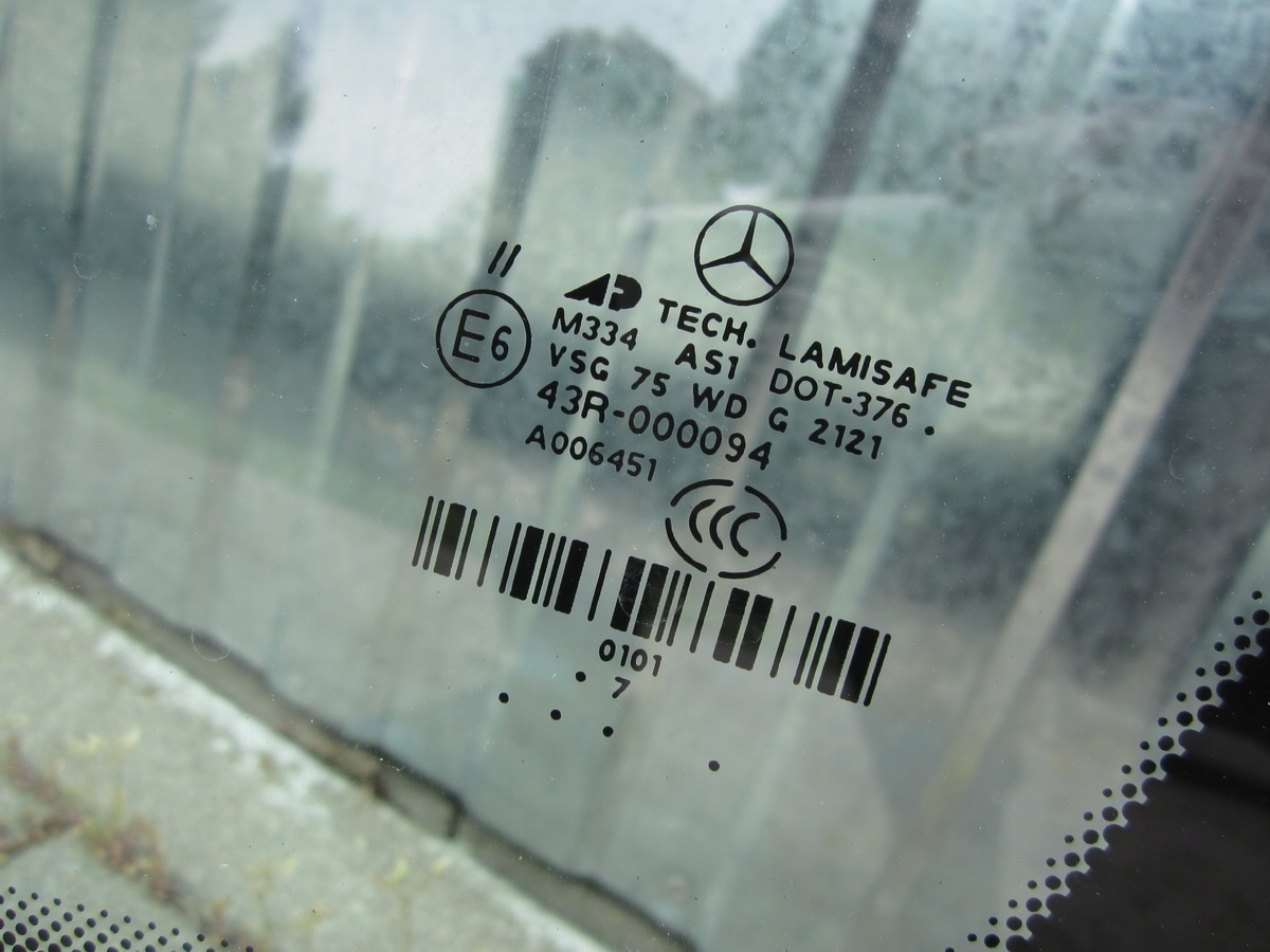 window front front iron Mercedes GL X164