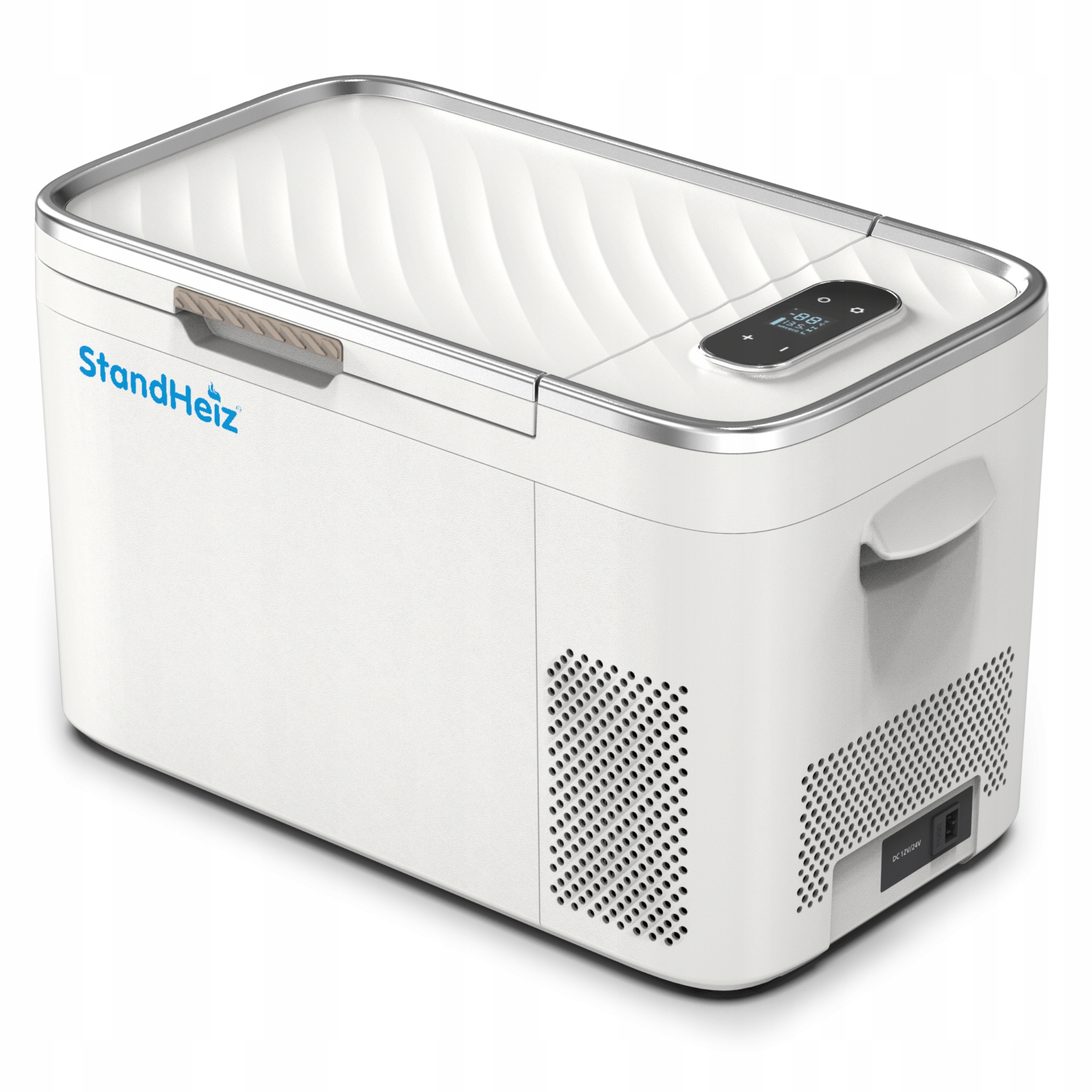 Lodówka Kompresorowa 25L Przenośna Turystyczna 12V 24V 230V Zamrażarka 60W