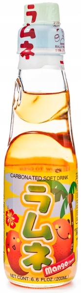 

Napój Ramune Mango, japoński o smaku mango 200ml