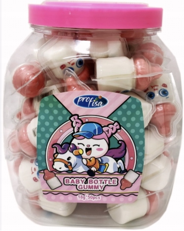Baby Bottle Gummy Żelki W Butelce 18Gx50 Profisa 900G