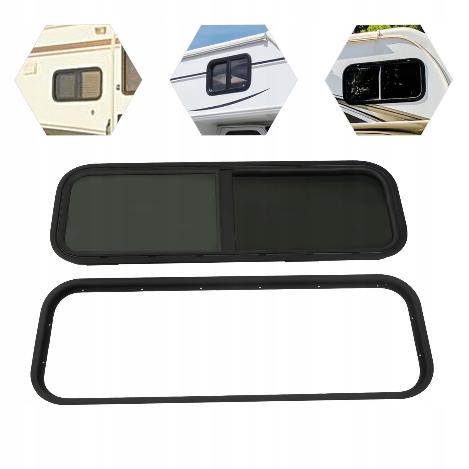 OKNO PRZESUWNE RV Z SIATKĄ 900*300 MM Numer katalogowy części OKNO PRZESUWNE RV Z SIATKĄ 1000*400 MM