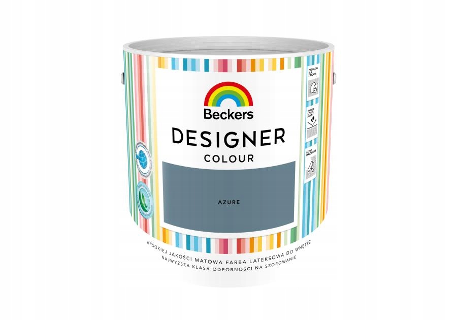 Barva Designer Colour Azure 2,5 L Beckers