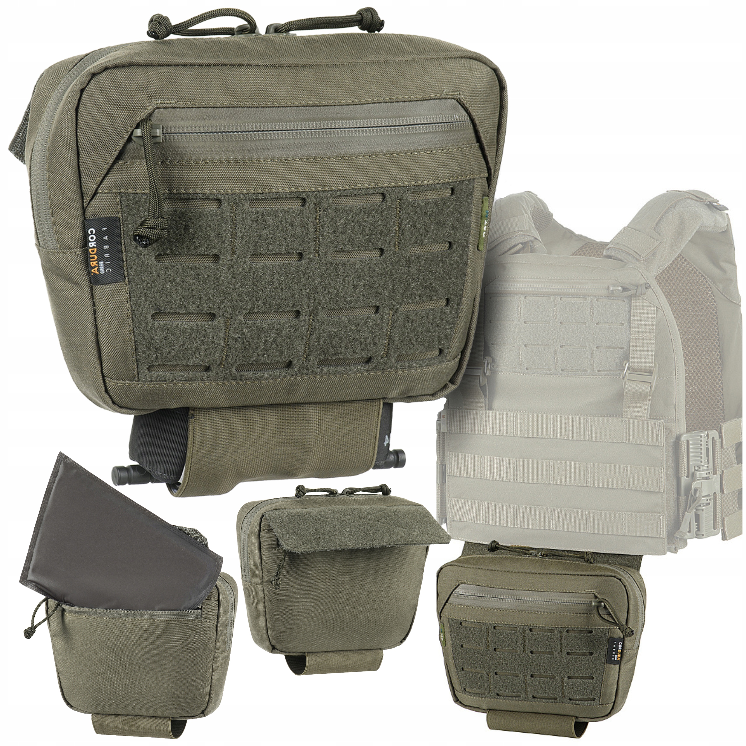 Kieszeń Balistyczna Do Kamizelki Taktycznej Dangler M-tac Ranger Green