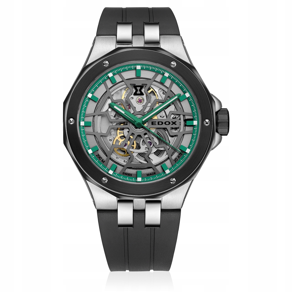 Edox Delfin Mecano Skeleton 85303-3NN-VB 43,0mm 20ATM