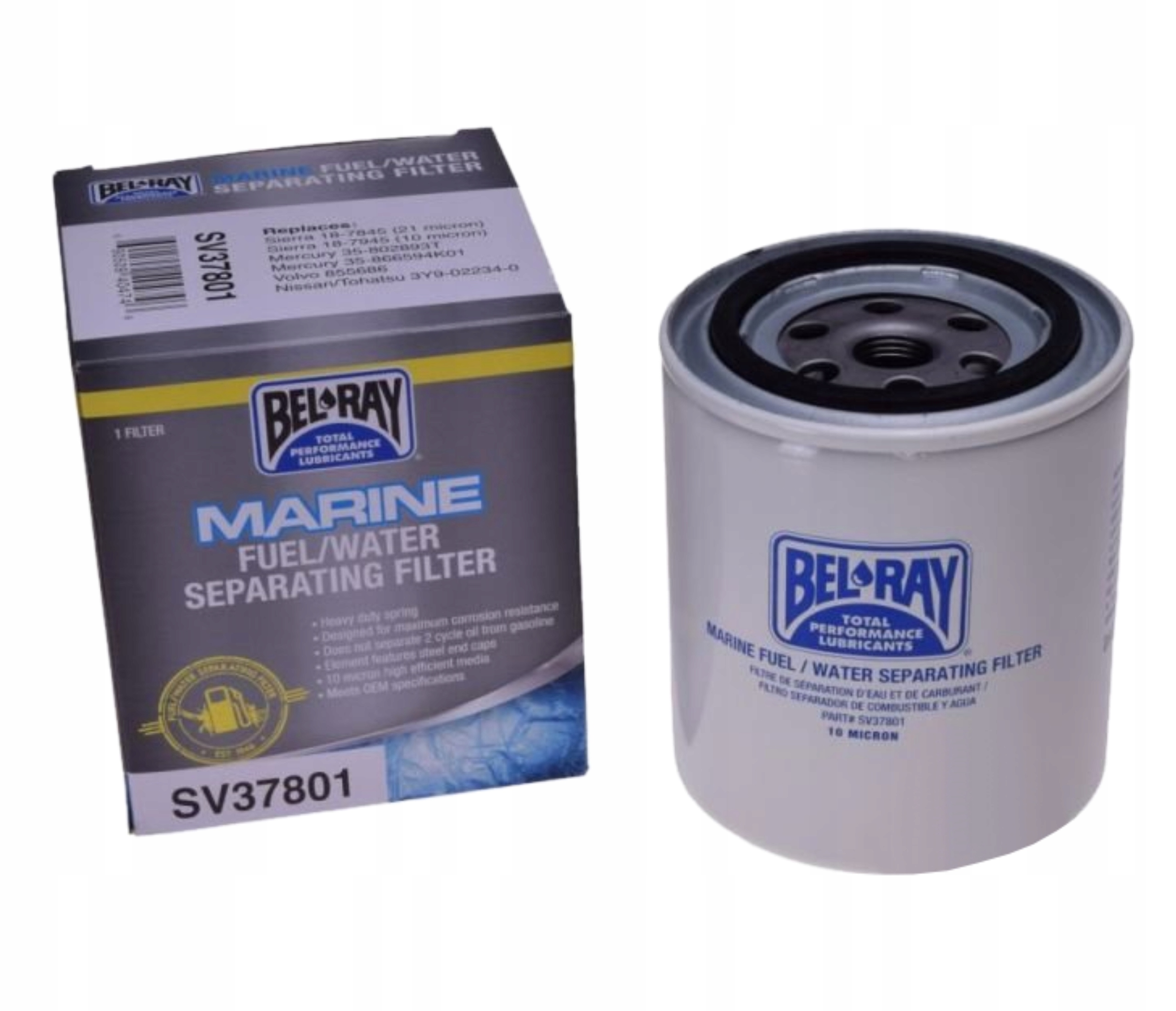 BEL-RAY MARINE SV37801 Filtr Paliwa Separacyjny