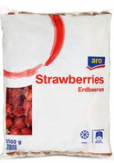Levně Jahody Aro – 2,5 kg zmrazené