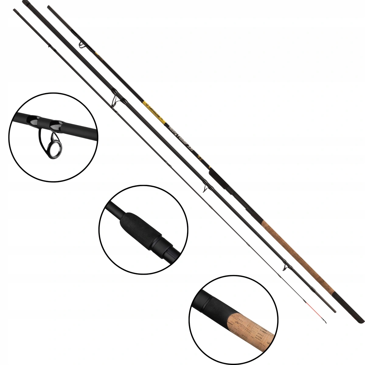 Wędka Mikado Sensual Ng X-heavy Feeder 390cm 200g 3+3 sec Gratis!
