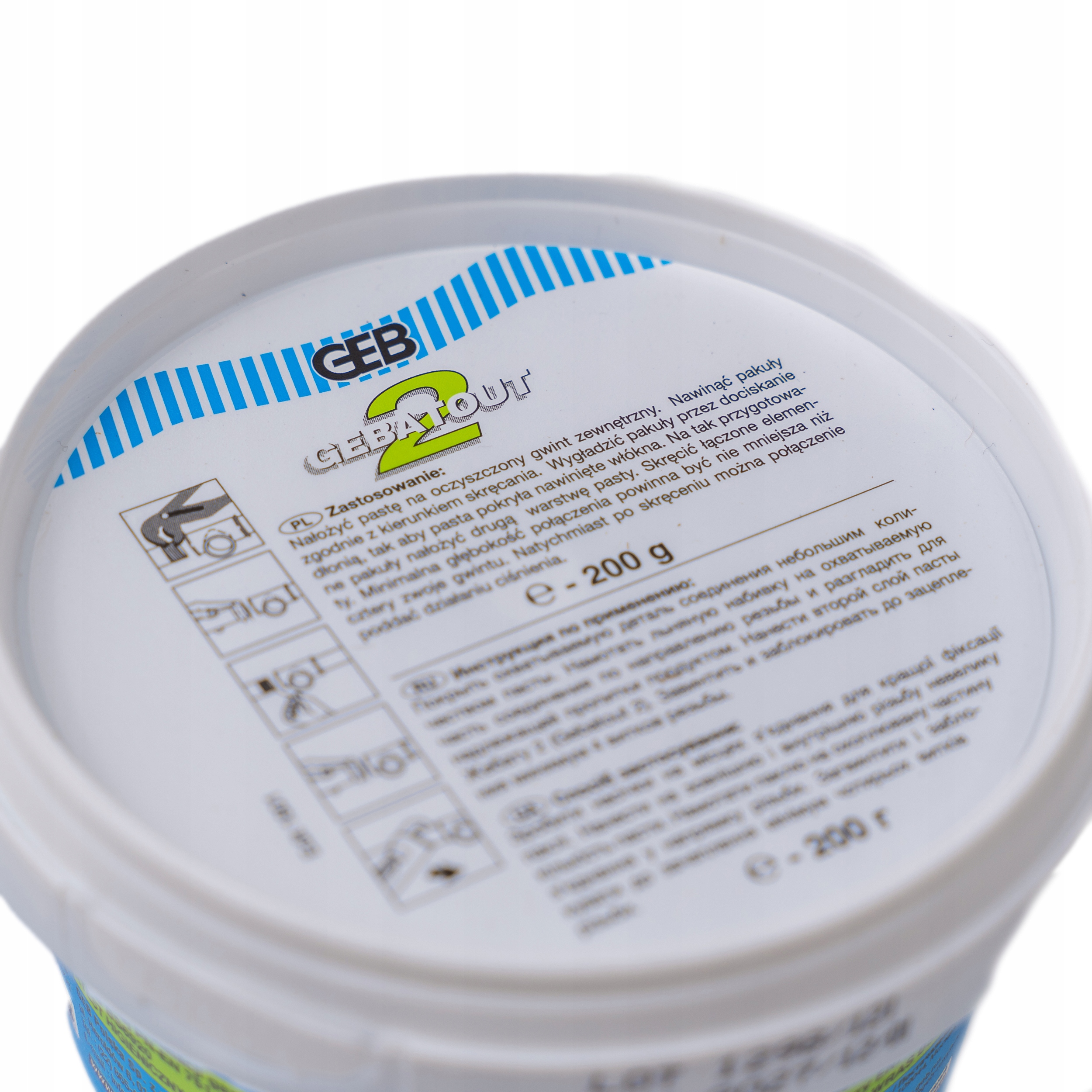 Pasta do gwintów GEBATOUT 2 200G GEB Marka GEB