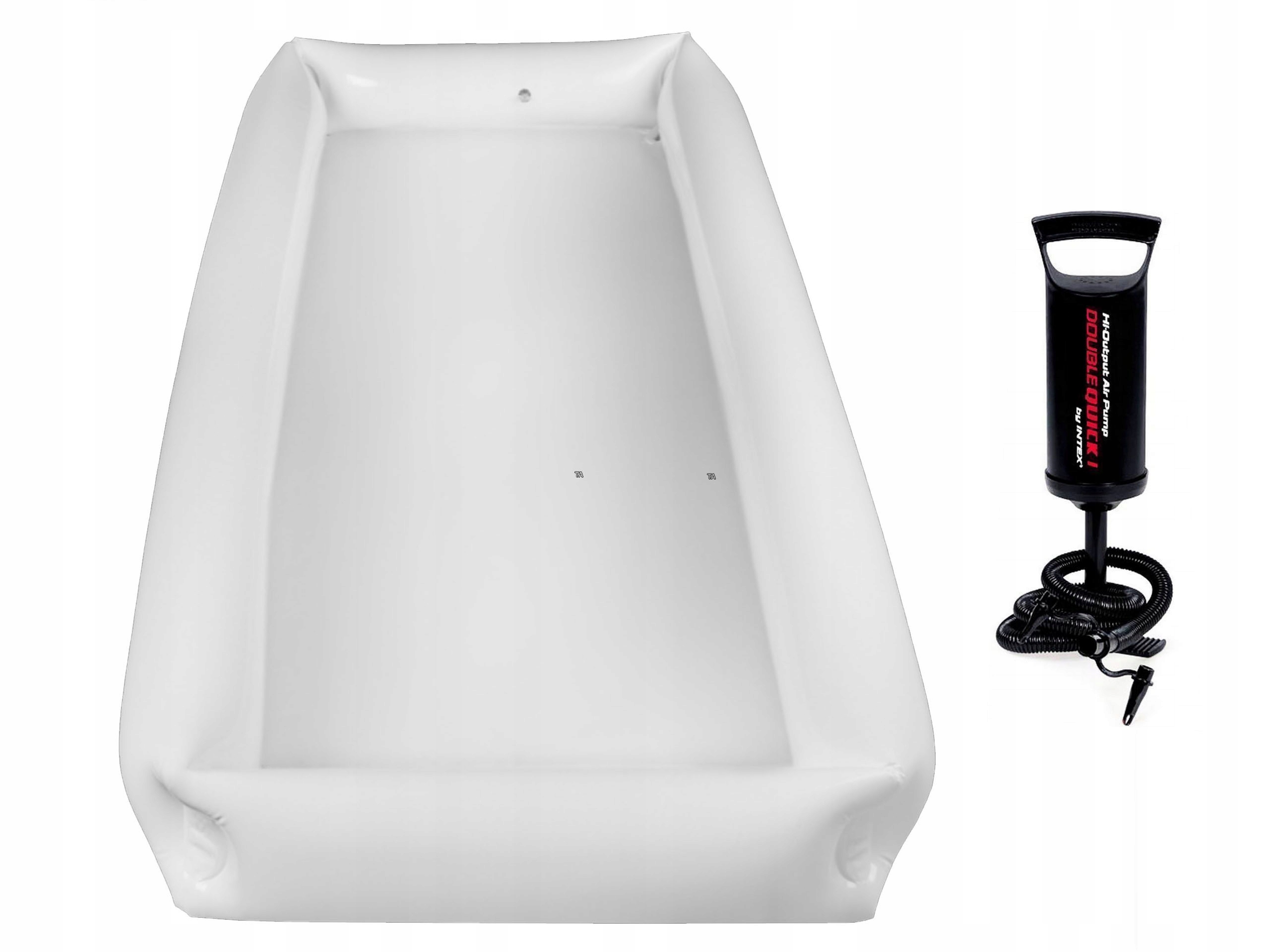 2W1 Wanna Pneumatyczna Do Mycia Osób Chorych Starszych Inwalidów Pompka