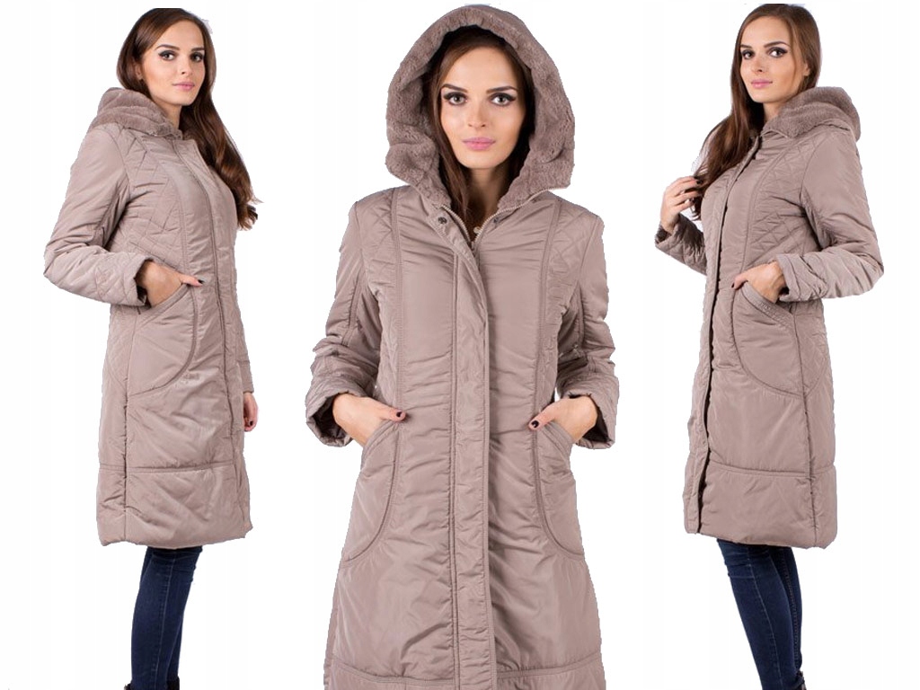 

Płaszcz Zimowy damski różne Rozmiary K11674XLCAP