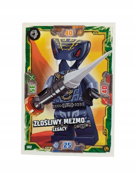 Karta Lego Ninjago Seria 7 Numer 102