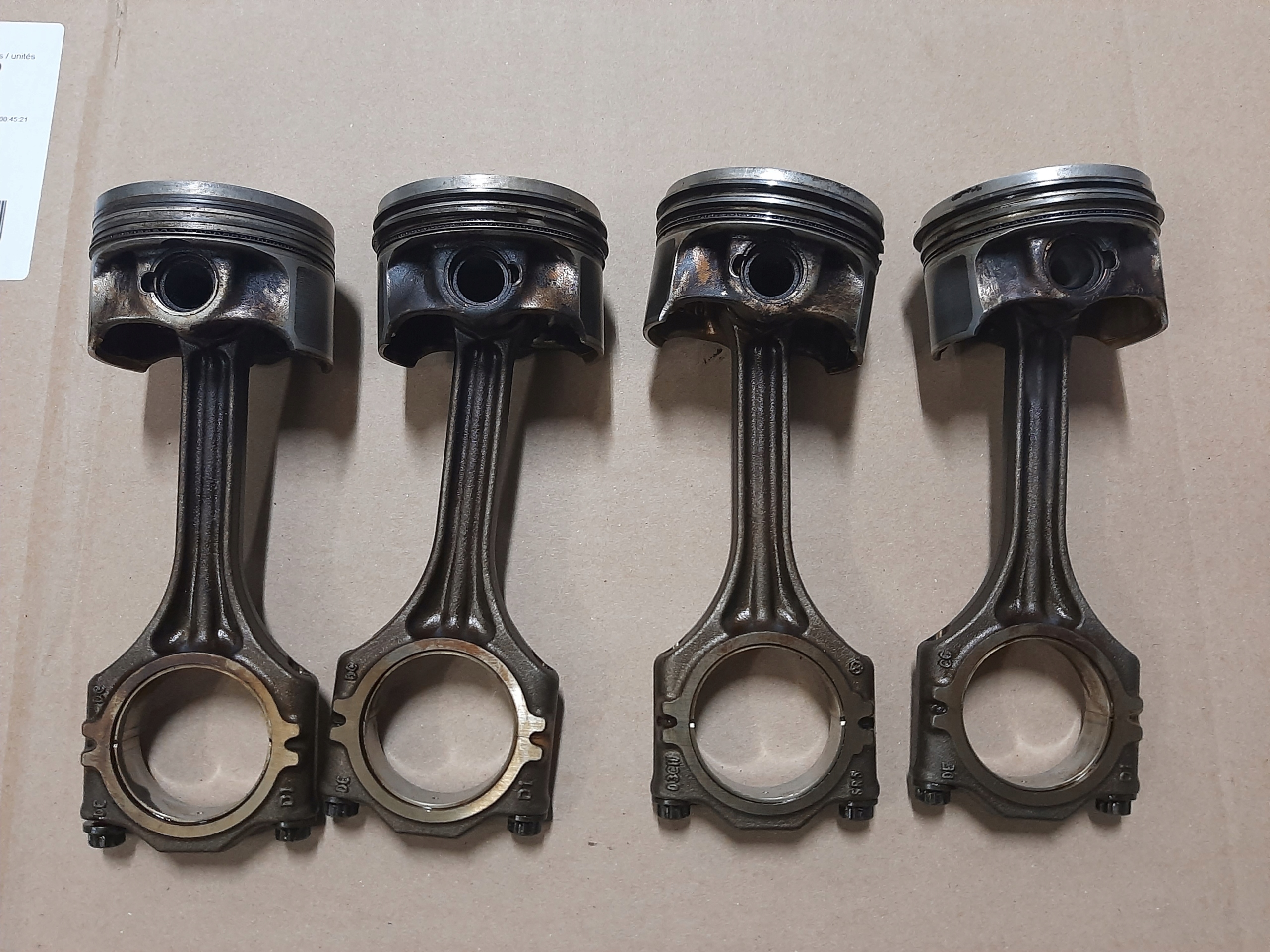 076182 - VW AUDI ПОРШЕНЬ 1,4 TSI TFSI CAV CAX BMY BLG CTH