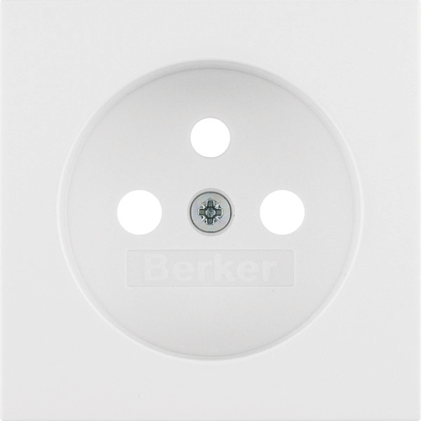 

Kwadrat Plakietka gniazdo z/u pojedyncze biała