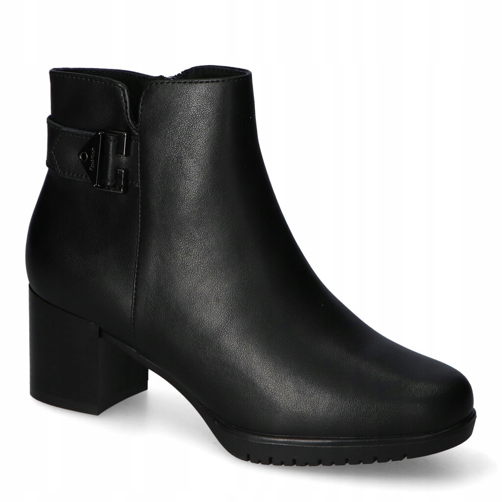 Kotníkové Kotníkové Boty Sergio Leone BT25914-S Černé celozrnné 36