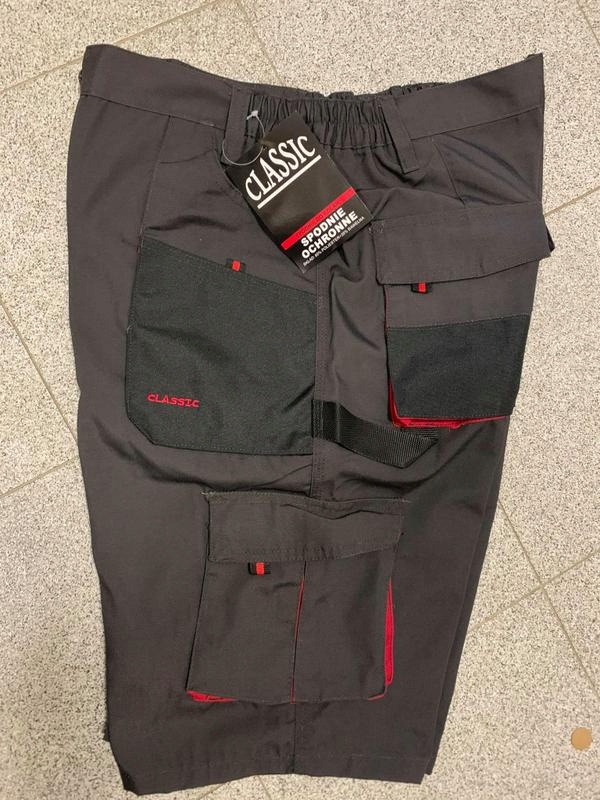 SPODENKI SPODNIE ROBOCZE KRÓTKIE CLASSIC RED MOCNE Model Classic