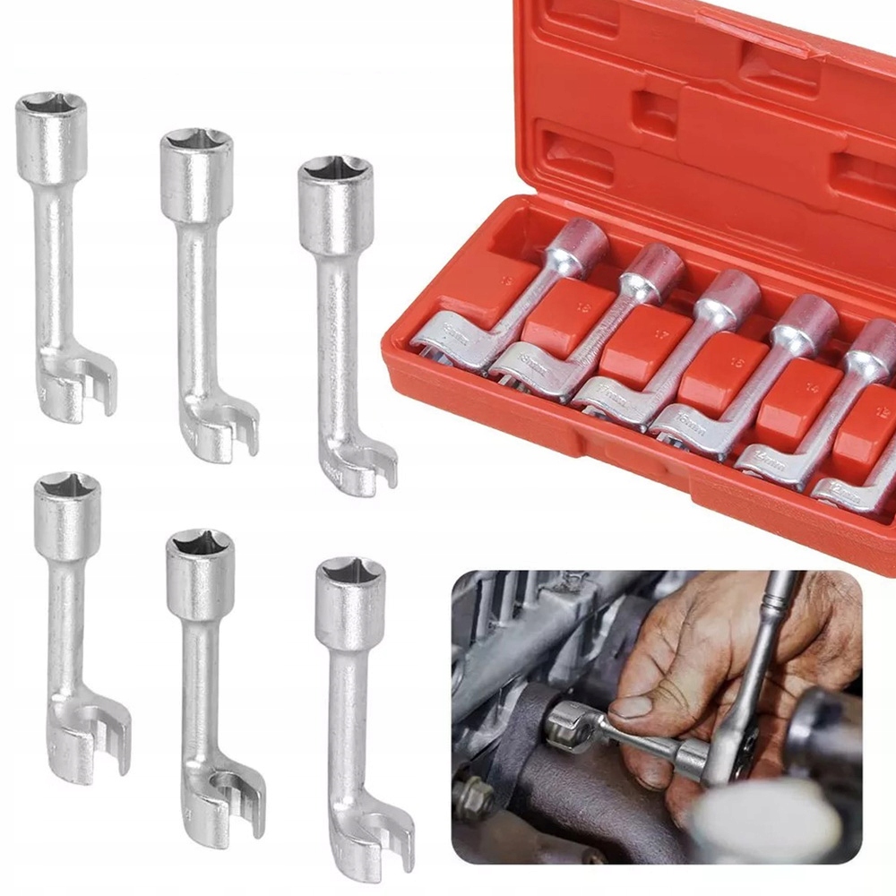 Sada Klíčů Pro Kabely Vstřikovačů Sond Senzorů Nástavce 1/2 12-19 mm