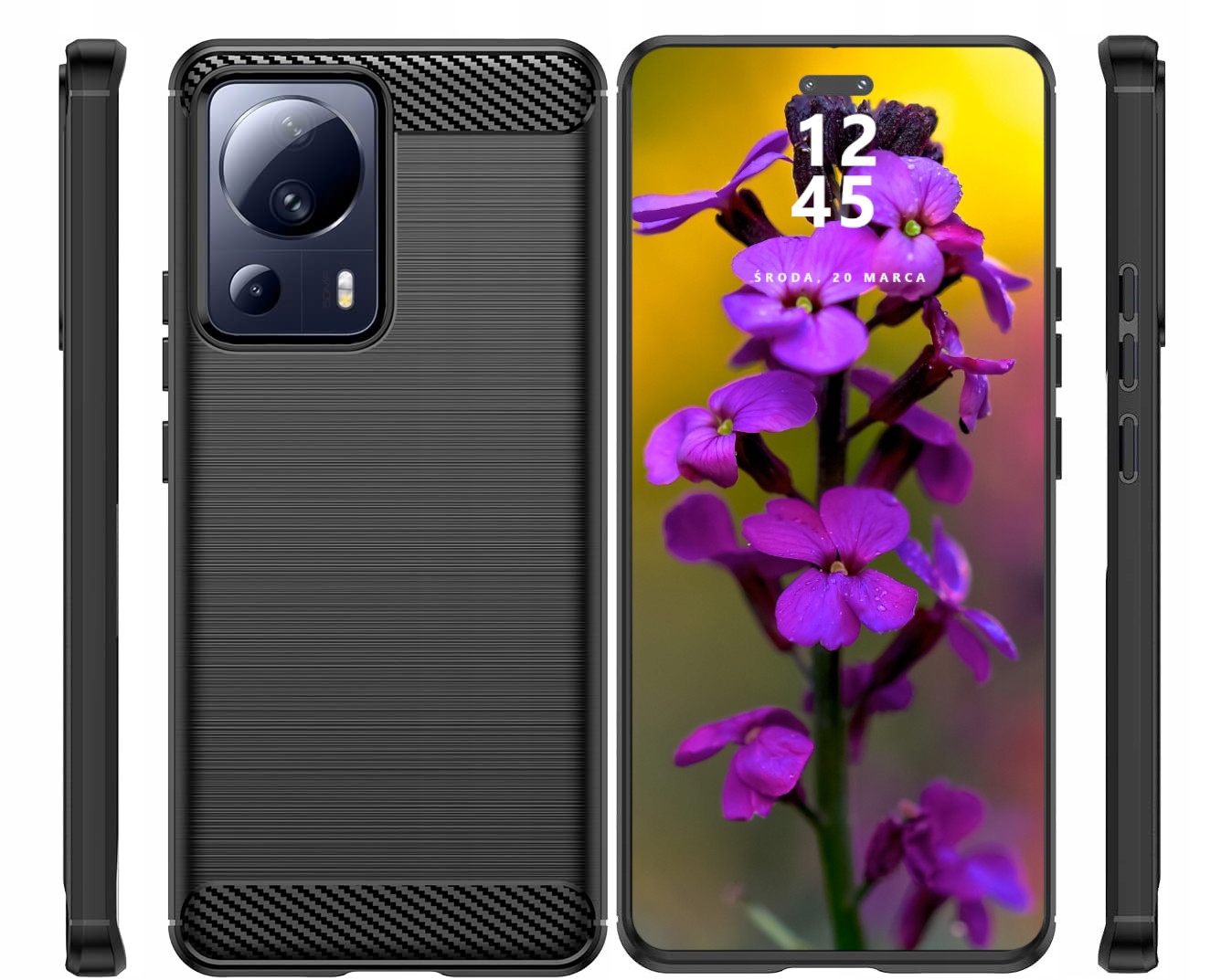 

Etui do Xiaomi 13 Lite Pancerne Karbon Case