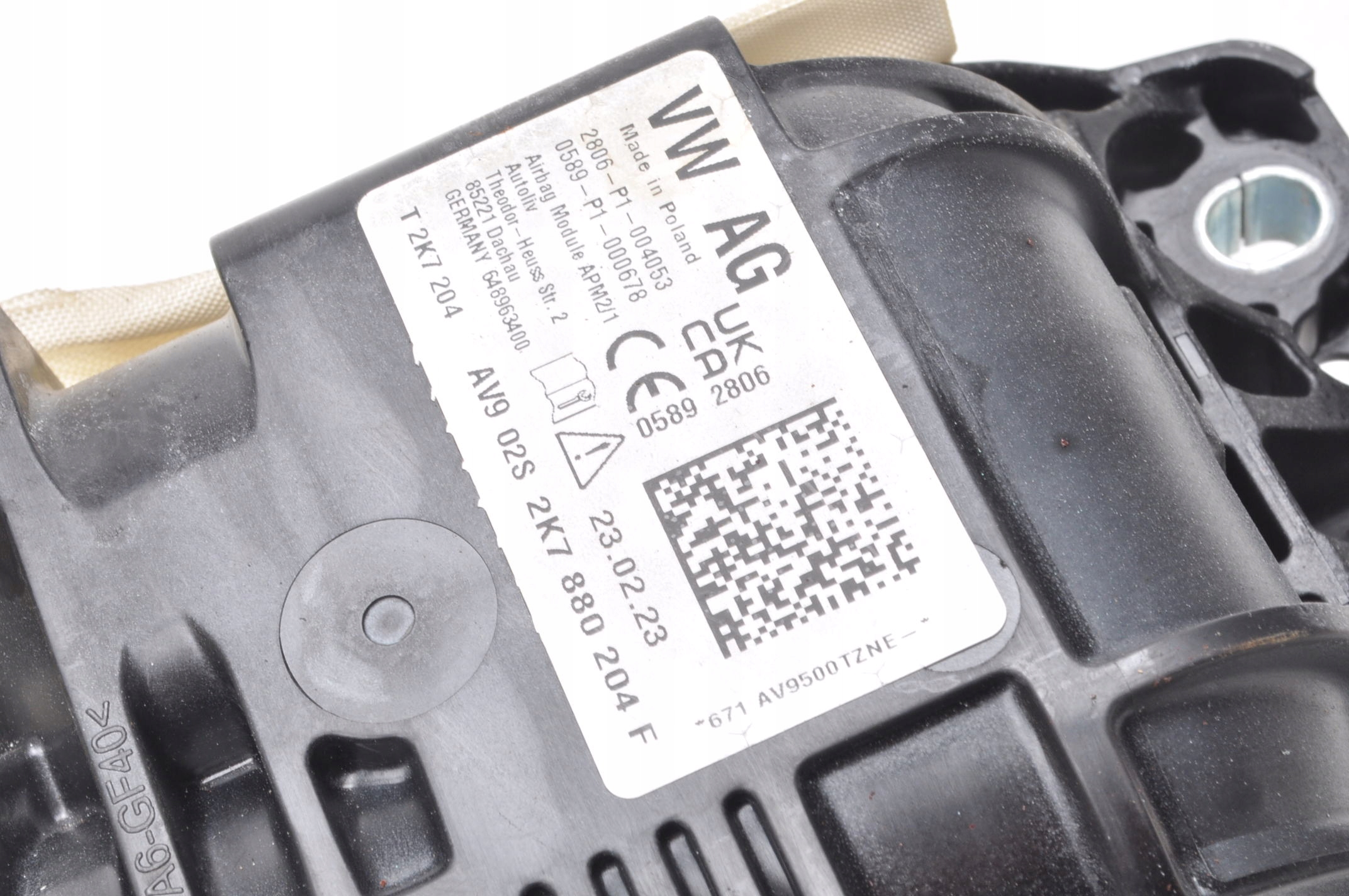 FORD TOURNEO Connect MK3 подушка подушки безопасности пассажира 2K7880204F