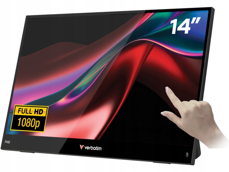 Monitor Verbatim Light 32400 14" 1920x1080px Ips